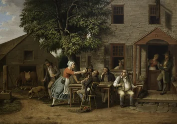 Rip Van Winkle im Gasthaus, 1879